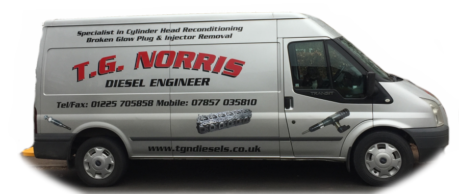 T.G.Norris Diesel Engineer Delivery and site vans.